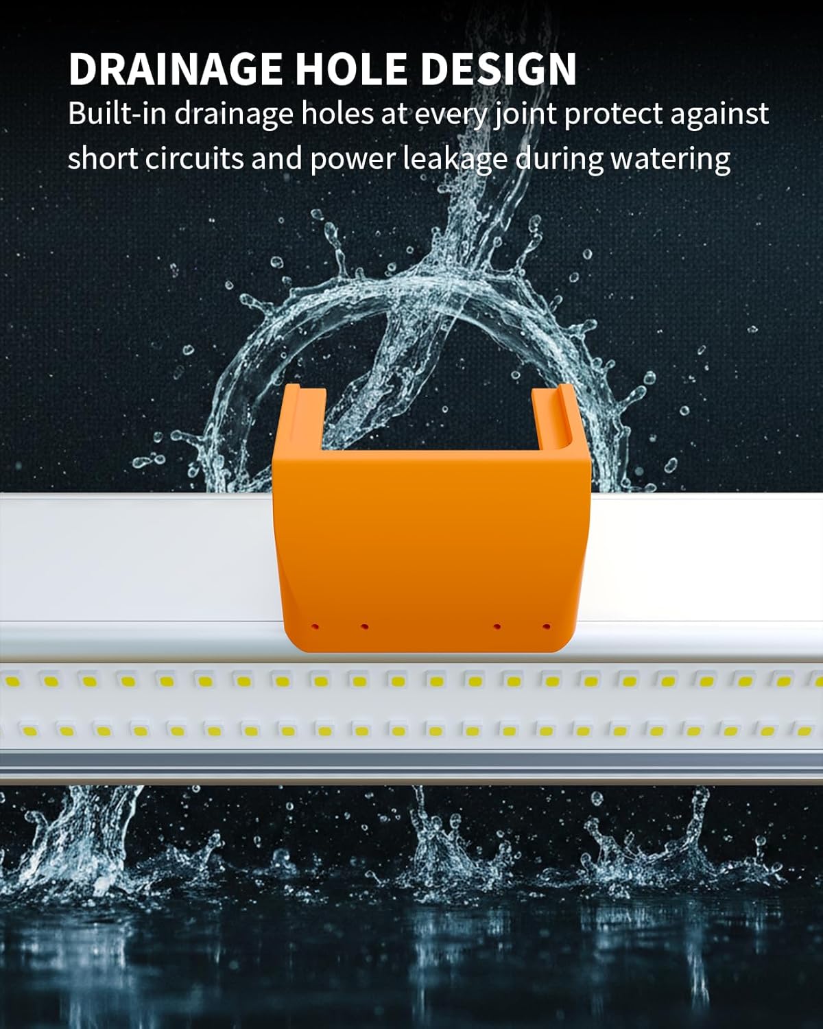 IP65 Waterproof Drainage Hole Design